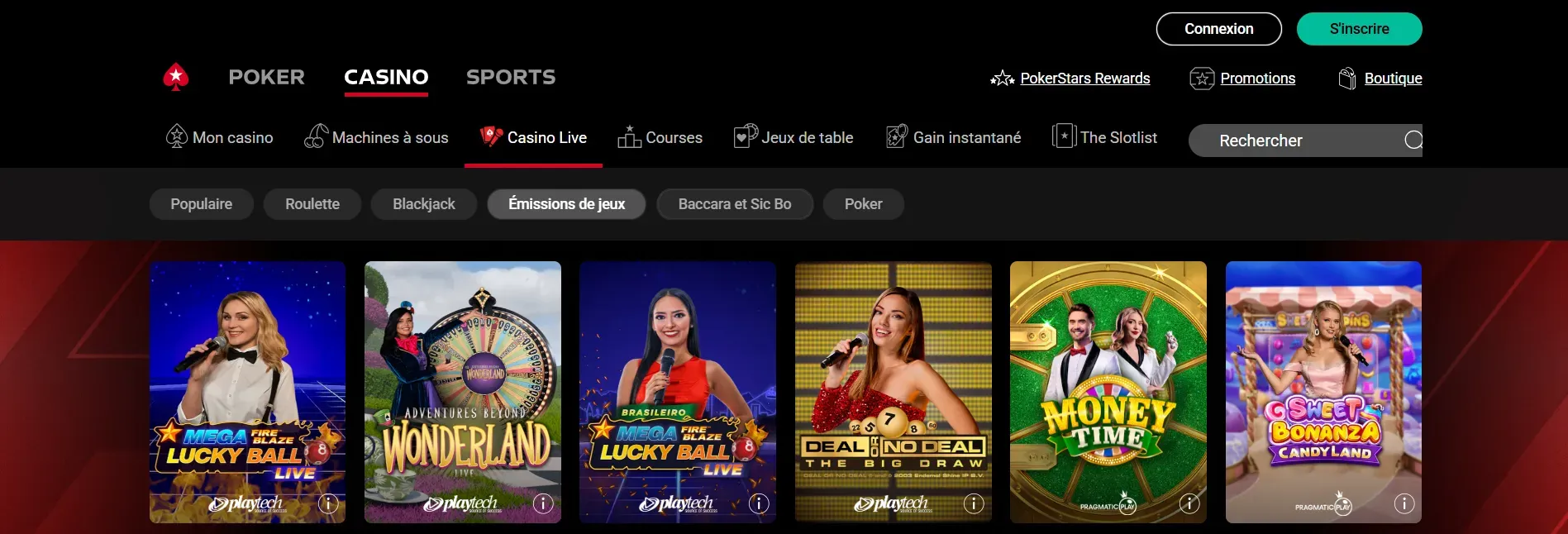 Pokerstars Casino